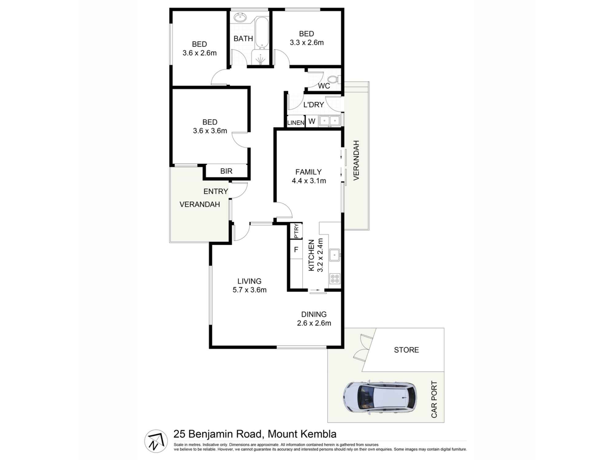 25 Benjamin Road Mount Kembla